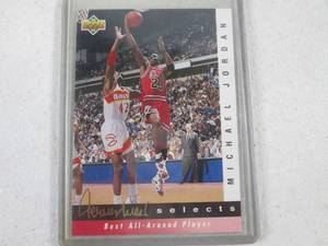 lot 82 image: 1992 - 93 Upper Deck Michael Jordan...