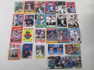 lot 92 image: Kirby Puckett Cards...