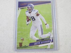 lot 94 image: 2020 Panini Justin Jefferson Rookie...