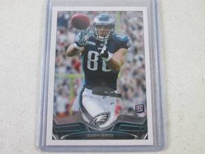 lot 95 image: 2013 Topps Zach Ertz Rookie Card...
