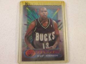 lot 101 image: 1995 Topps Finest Glenn Robinson Ro...