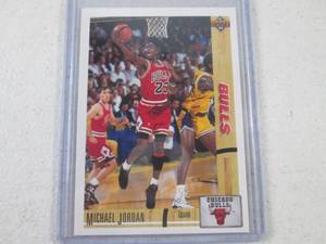 lot 102 image: 1991-92 Upper Deck Michael Jordan C...