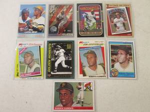 lot 105 image: Roberto Clemente Cards...