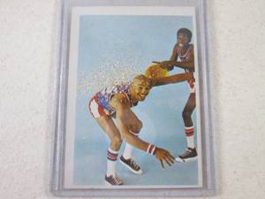 lot 114 image: 1971-72 Harlem Globetrotters Curly ...