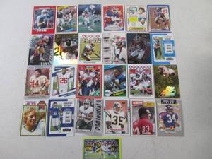 lot 145 image: 25 Running Back Cards...