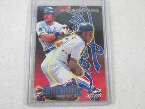 lot 166 image: 1994 Fleer Mike Piazza Rookie Sensa...