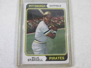 lot 172 image: 1974 Topps Willie Stargell Card...