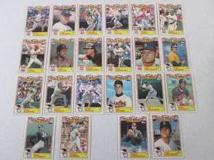 lot 184 image: 1989 Topps All Star Set...