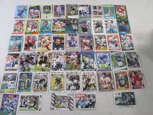 lot 194 image: 50 Football Star Cards...