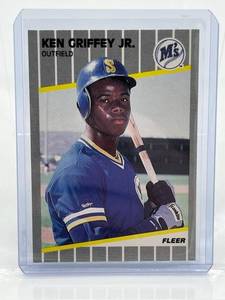 1989 Fleer Ken Griffey Jr. #548 Rookie Card