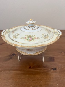 Vintage Noritake Bone China Vegetable Bowl Circa 1930s