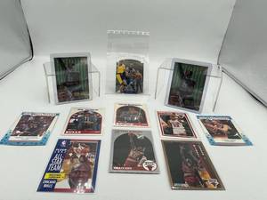 Basketball Card Lot - Michael Jordan, Kevin Garnett RCs, Pippen, Bird, Magic Johnson, David Robinson, & More
