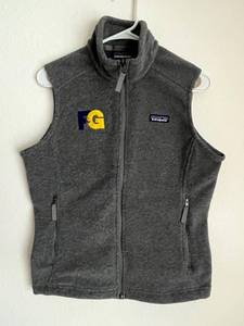 New Patagonia Womens Classic Synchilla Vest Size Small NickelGray