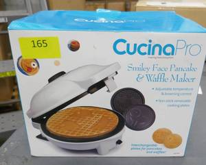 lot 165 image: CucinaPro Pancake and waffle maker