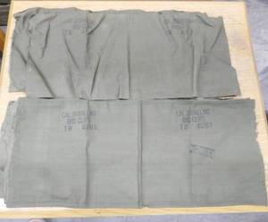 lot 173 image: Lot of 50 -  .30 Caliber Clip WrapsBags 1953