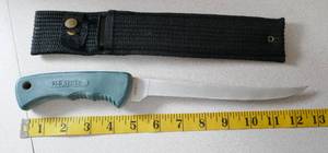 lot 175 image: Schrade Old Timer fishing knife with sheath