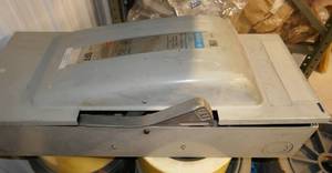 lot 212 image: Gould safety switch 240V 200A 3ph