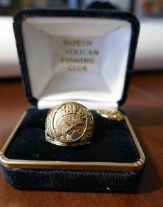lot 236 image: New North American Fishing Club ring - Mens size 9