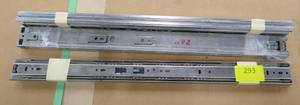 lot 293 image: Six drawer slides 22 inch long