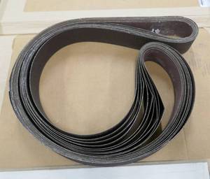 lot 315 image: 10 P60 sanding belts 36x2