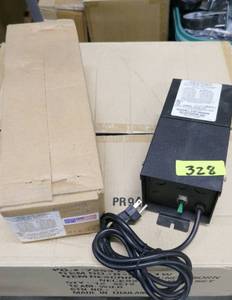 lot 328 image: 3 New IndoorOutdoor lighting transformers