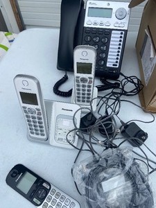 lot 37 image: Phones, Print Cartridges, Signature Pad, 4-Port Switch, Etc.