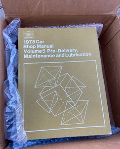 lot 69 image: 1978 Ford Service Manual