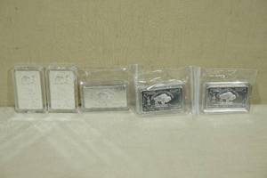 lot 87 image: Novelty German Silver Bars - NOT Silver
