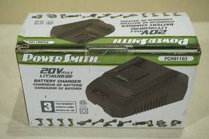 lot 99 image: PowerSmith 20V Battery Charger