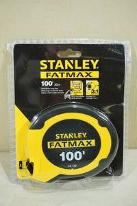 lot 107 image: Stanley Fatmax 100 Steel Blade Long Tape