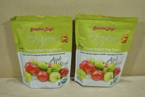 lot 117 image: 2 Grandma Lucys Organic Dog Treats -Apple Recipe