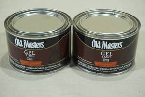 lot 125 image: 2 Pints Old Masters Gel Stain -Cherry