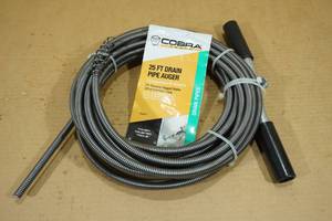 lot 139 image: Cobra 25 Drain Pipe Auger