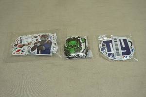 lot 140 image: Assorted Stickers - NFL