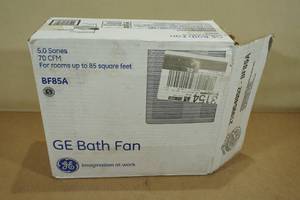 lot 142 image: GE Bath Fan For Rooms Up To 85 SQ FT