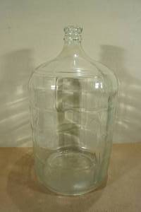 lot 161 image: 5 Gallon Glass Jug