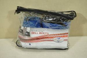 lot 170 image: Professionals Choice Quick-Wrap Bell Boots -Large