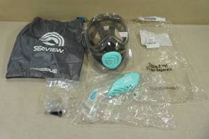 lot 198 image: Seaview 180 V2 Full Face Snorkel Mask