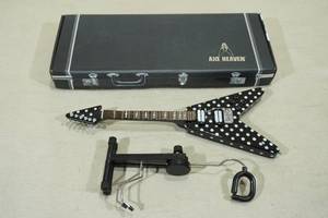 lot 211 image: Axe Heaven Randy Rhoads Harpoon V Mini Guitar