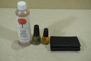 lot 226 image: Zwilling 4 Piece Manicure Set with China Glaze Nail Polish and Foot Soak