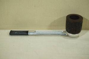 lot 267 image: Vintage Falcon Metal Stem Tobacco Pipe