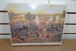 lot 328 image: 500 Piece Jigsaw Puzzle - The Battle of Gettysburg