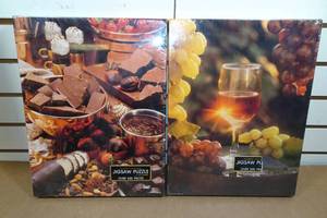 lot 332 image: 2 -500 Piece Springbok Puzzles