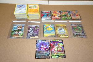 lot 337 image: Assorted Pokemon Cards - Full Art, Rares, Holos