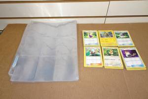 lot 340 image: Assorted Pokemon Cards  - Rares, Trainers, Binder Pages