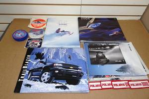 lot 375 image: Assorted Sales Catalogs - Polaris, Arctic Cat, Ski-Doo - Vintage Patches