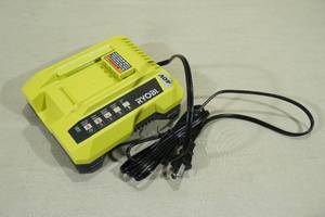 lot 10 image: Ryobi Class 2 40V Battery Charger