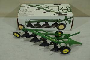 lot 18 image: ERTL John Deere 4-Bottom Plow Die-Cast Model