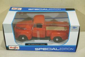 lot 22 image: Maisto 1948 Ford F-1 Pickup Truck Die-Cast Model