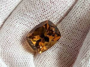 13.62 Carat Deep, Rich Natural Madeira Citrine $1362 Retail VIDEO